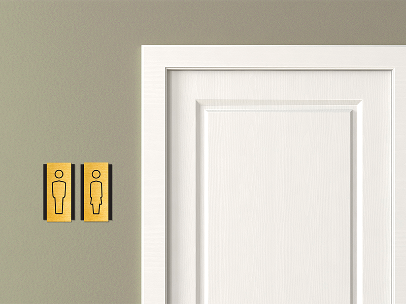 Segnaletica Toilette - Linea Mars