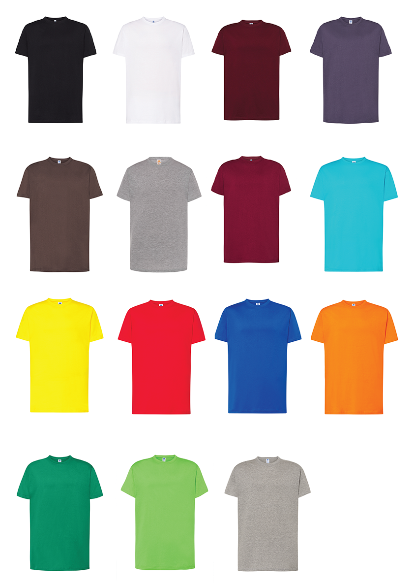 Colorazioni t-shirt jhk