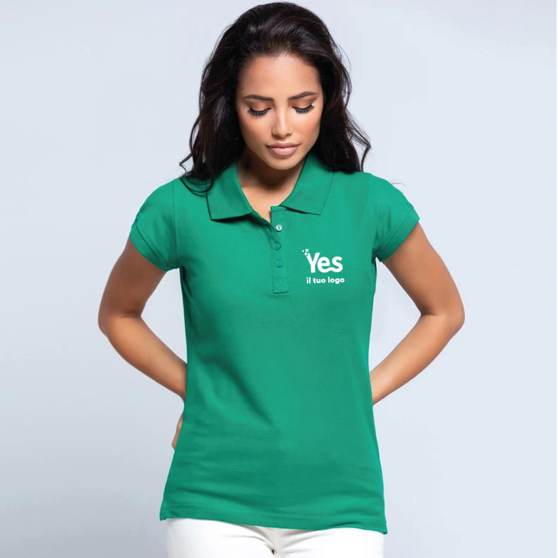 Polo personalizzate donna - JHK