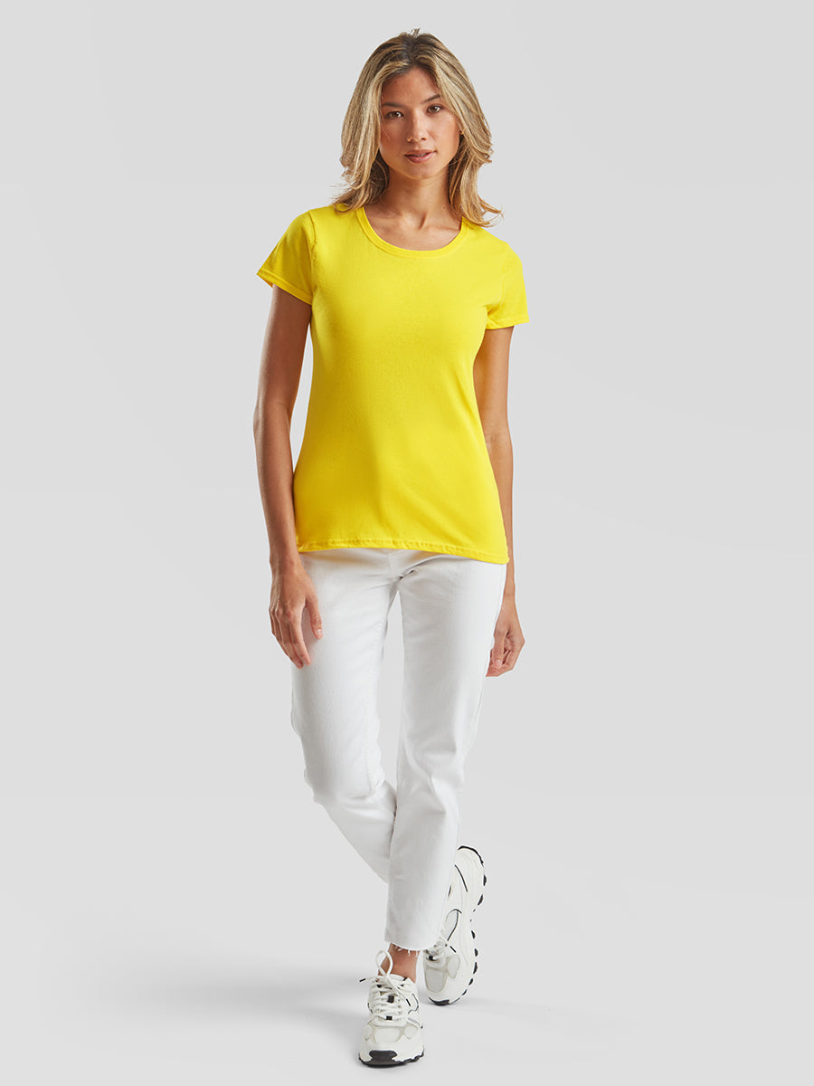 T-shirt personalizzata donna - Fruit of the loom