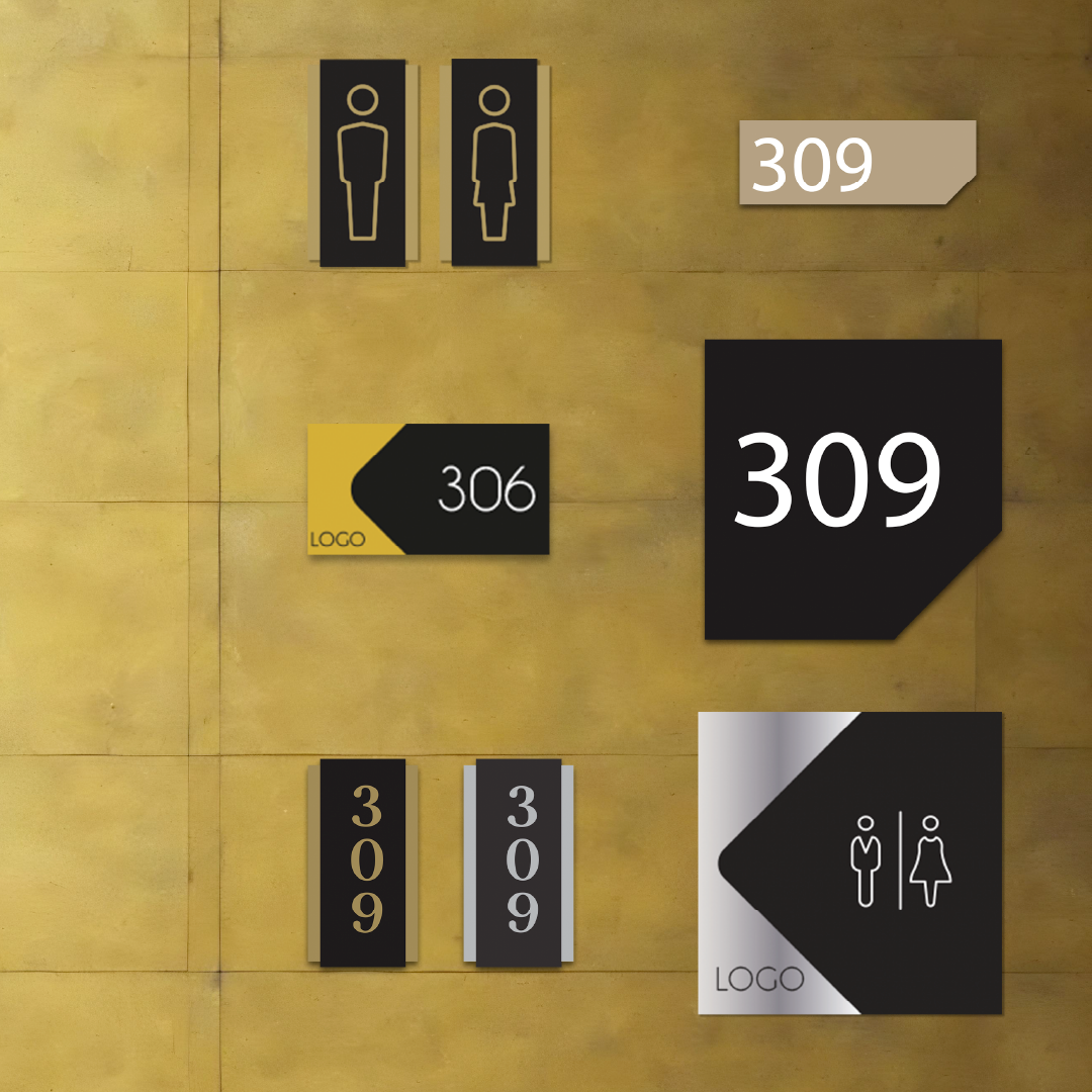 Targhe personalizzate per hotel