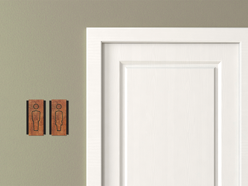 Segnaletica Toilette - Linea Mars