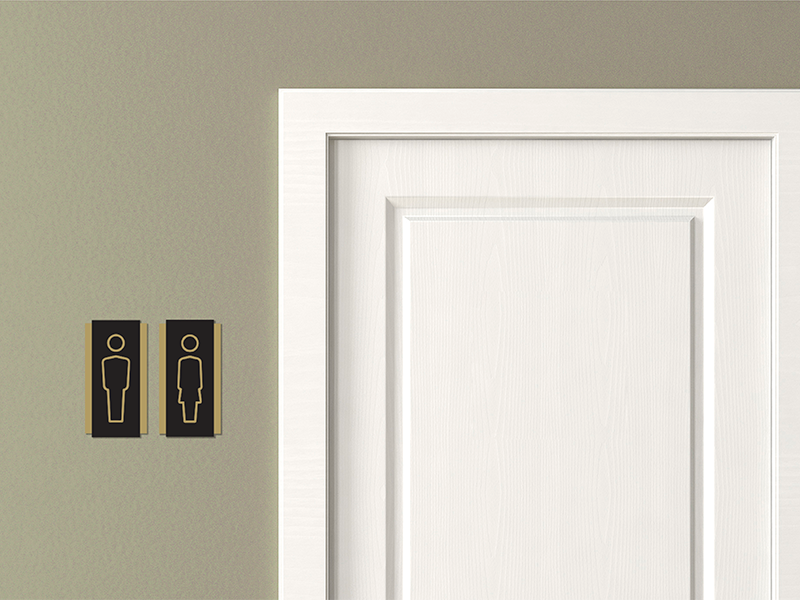 Segnaletica Toilette - Linea Mars