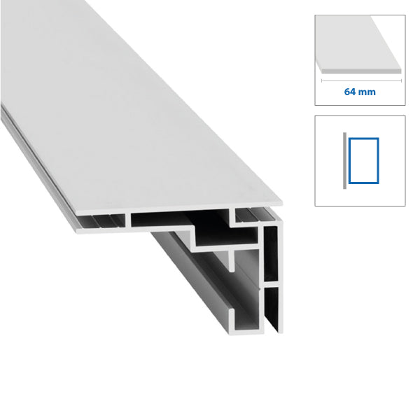 LIGHTBOX SLIM 50x70 con stampa in tessuto