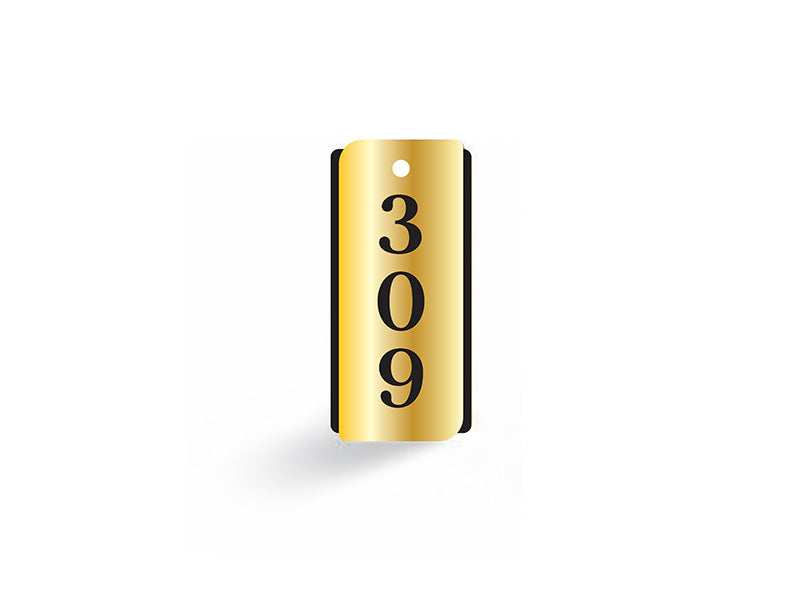 portachiave personalizzato per hotel realizzato in plexiglass